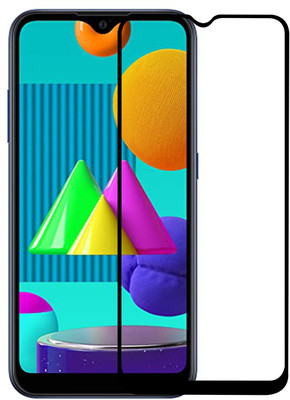 Express Buy Edge To Edge Tempered Glass for Samsung Galaxy M01(Pack of 1)