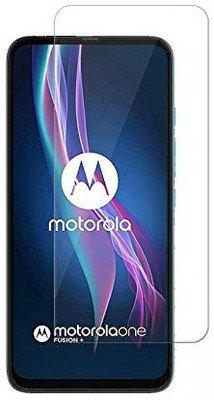 Bodoma Tempered Glass Guard for Motorola One Fusion Plus(Pack of 1)