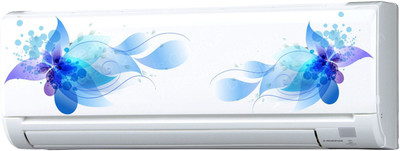 Decals Sticker 1225 cm Air Conditioner Sticker Ac Sticker AC Sticker and Wall Sticker Self Adhesive Sticker(Pack of 1)