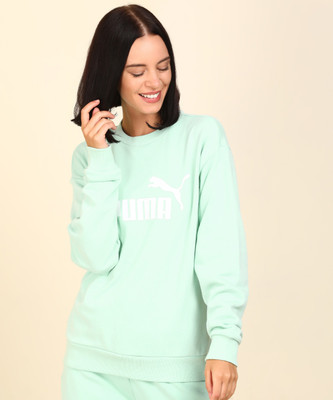 Puma Full Sleeve Printed Women Sweatshirt