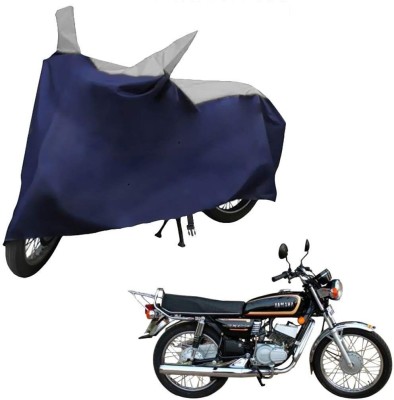 AutoFurnish Two Wheeler Cover for Yamaha(RX135, Blue, Grey)