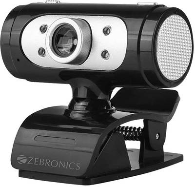 Zebronics Zeb-Ultimate Pro Full HD High resolution Webcam (Black)
