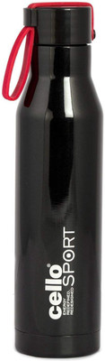 cello 750 ml Steel Flask(Pack of 1, Multicolor)