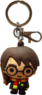 gtrp Doublesided Harry Potter with magic wand Key Chain Key Chain