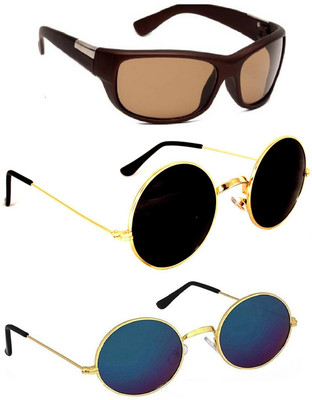 Aligatorr Rectangular Sunglasses(For Men & Women, Silver)