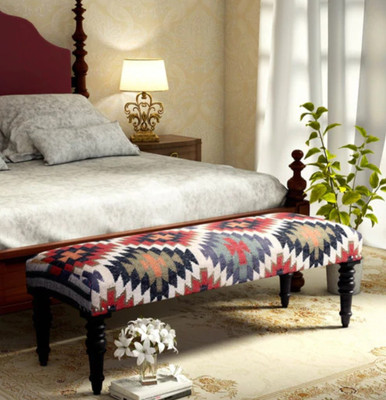 Flipkart Perfect Homes Solid Wood 2 Seater(Finish Color - Brown)