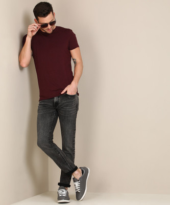 numero-uno-tapered-fit-men-black-jeans