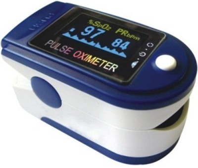 Body Safe OLED Digital Fingertip Pulse Oximeter Pulse Oximeter(Blue)