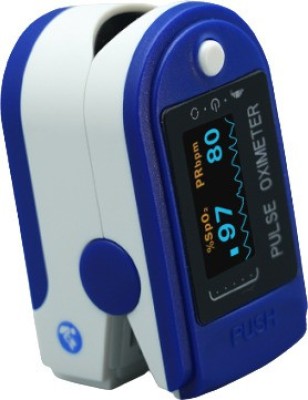 Body Safe Finger Clip Pulse Oximeter Blue Pulse Oximeter(Blue)