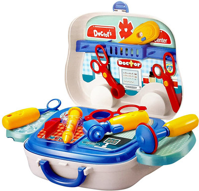 himanshu tex Portable Doctor Suitcase Doctor Kit For Kids Doctor Set, kit for Kids Boys Girls, Pretend Play