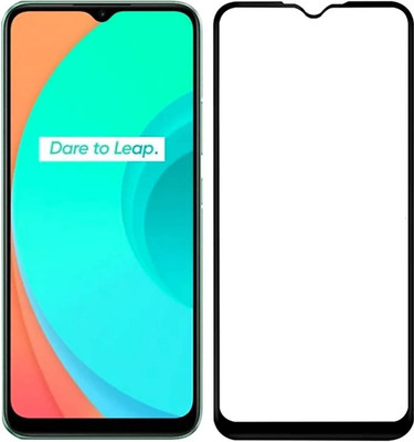 Karpine Edge To Edge Tempered Glass for Realme Narzo 20, Realme Narzo 20A, Realme C11, Realme C12, Realme C15, Realme C3, Realme 5, Realme 5i, Realme 5s, Oppo A9 2020, Oppo A5 2020, Realme Narzo 10, Realme Narzo 10A, Oppo A31(Pack of 1)