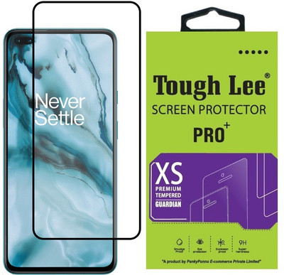 Tough Lee Edge To Edge Tempered Glass for OnePlus Nord(Pack of 1)