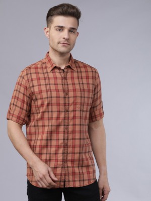 LOCOMOTIVE Men Checkered Casual Multicolor Shirt