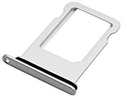 Docile Sim Card Tray(Compatible With APPLE IPHONE X : SILVER)