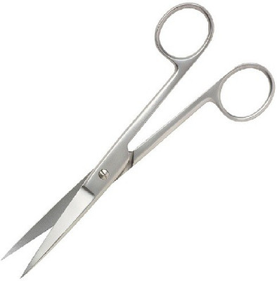 Forgesy Fine Scissors Pointed Sharp 10. 5 cm Strong Cut Scissors(Sharp/Sharp Blades)