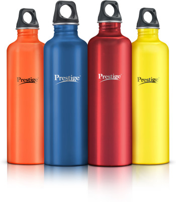 Prestige 750 ml Steel Bottle(Pack of 4, Multicolor)