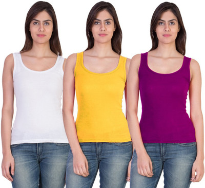 ParasTrade Women Tank Top/Vest(Pack of 3)