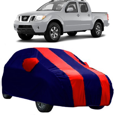 CRONEX Car Cover For Nissan Frontier (With Mirror Pockets)(Red, Blue)