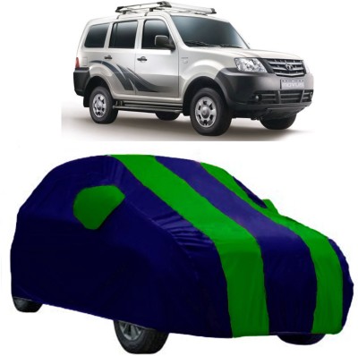 Ascension Car Cover For Tata Movus (With Mirror Pockets)(Green)