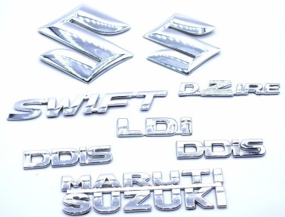 Dateen Emblem for Car(Silver)