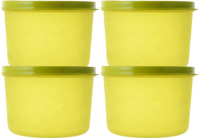 KUBER INDUSTRIES Plastic Utility Container  - 600 ml(Pack of 4, Green)