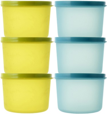 KUBER INDUSTRIES Plastic Utility Container  - 400 ml(Pack of 6, Multicolor)