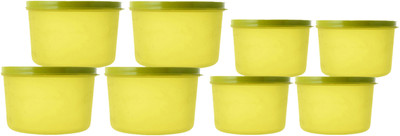 KUBER INDUSTRIES Plastic Utility Container  - 600 ml, 1000 ml(Pack of 8, Green)