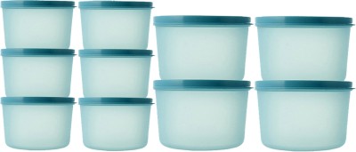 KUBER INDUSTRIES Plastic Utility Container  - 400 ml, 600 ml(Pack of 10, Blue)