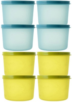 KUBER INDUSTRIES Plastic Utility Container  - 600 ml(Pack of 8, Multicolor)