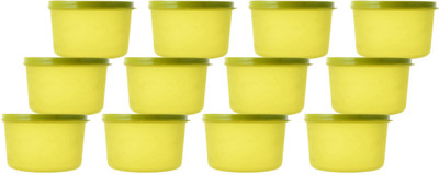 KUBER INDUSTRIES Plastic Utility Container  - 200 ml(Pack of 12, Green)