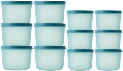 KUBER INDUSTRIES Plastic Utility Container  - 200 ml(Pack of 12, Blue)