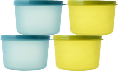 KUBER INDUSTRIES Plastic Utility Container  - 600 ml(Pack of 4, Multicolor)