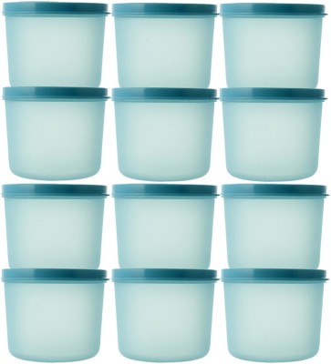 KUBER INDUSTRIES Plastic Utility Container  - 600 ml(Pack of 12, Blue)