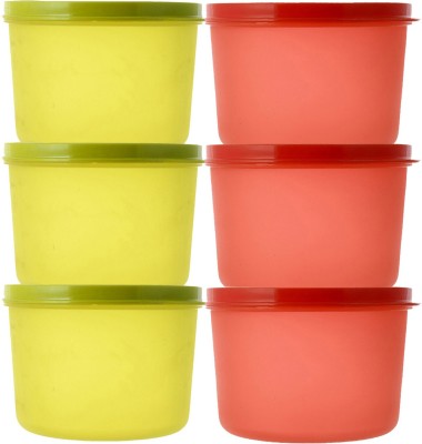 KUBER INDUSTRIES Plastic Utility Container  - 200 ml(Pack of 6, Multicolor)