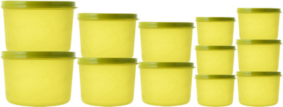 KUBER INDUSTRIES Plastic Utility Container  - 200 ml(Pack of 12, Green)