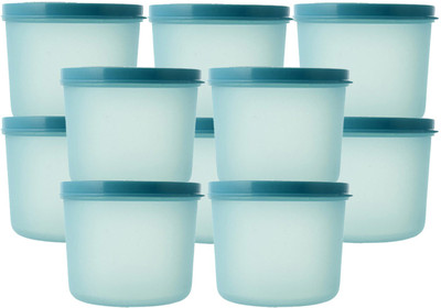 KUBER INDUSTRIES Plastic Utility Container  - 600 ml(Pack of 10, Blue)
