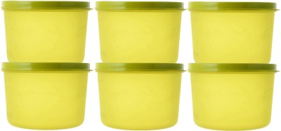 KUBER INDUSTRIES Plastic Utility Container  - 1000 ml(Pack of 6, Green)