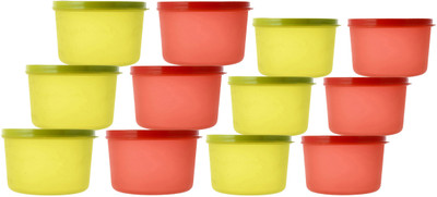 KUBER INDUSTRIES Plastic Utility Container  - 200 ml(Pack of 12, Multicolor)