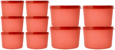 KUBER INDUSTRIES Plastic Utility Container  - 400 ml(Pack of 10, Red)