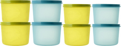 KUBER INDUSTRIES Plastic Utility Container  - 600 ml, 1000 ml(Pack of 8, Multicolor)