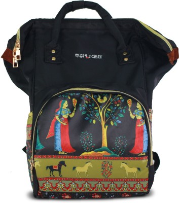 Miss & Chief Super Parent Backpack Diaper Bag(Multicolor)