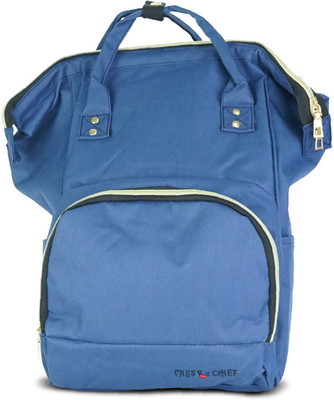 Miss & Chief Super Parent Backpack Diaper Bag(Blue)
