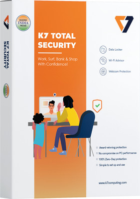 K7 Total Security 1 User 1 Year(CD/DVD)