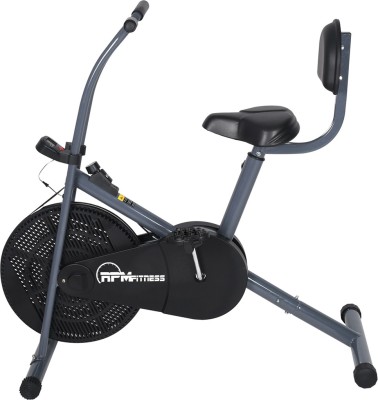 RPM Fitness RPM 1001 exerciser bike with Back Seat Upright Stationary Exercise Bike(Black, Silver)
