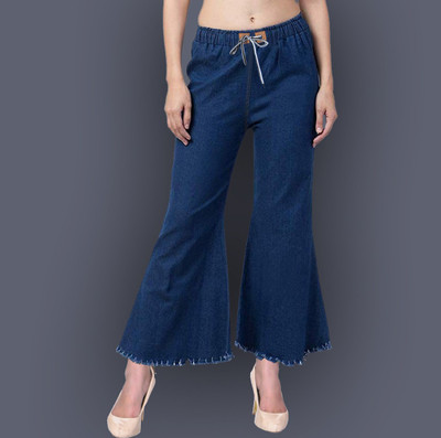 Serendipity Regular Fit Women Dark Blue Trousers