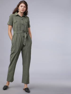 Tokyo Talkies Solid Women Jumpsuit