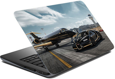 BRITISH TERMINAL lap5137 Vinyl Laptop Skin Compatible for 15.6 inch(Theme: Automobiles)
