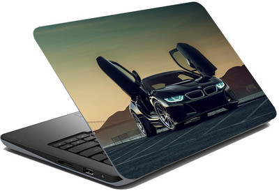 BRITISH TERMINAL Car Laptop Skin Fully Waterproof Vinyl Sticker,Car Collection For and All Models (12X16inch) lap5126 Vinyl Laptop Skin Compatible for 16.1 inch(Theme: Comics & Cartoons)