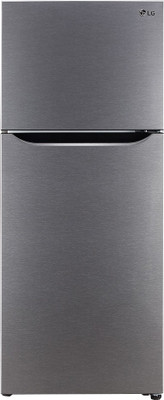 LG 260 L Frost Free Double Door 2 Star Refrigerator(Dazzle Steel, GL-N292BDSY)