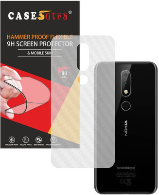 CASESUTRA Back Screen Guard for Nokia 6.1 Plus(Pack of 1)
